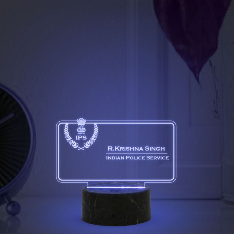IPS Name Plate With Customized Names